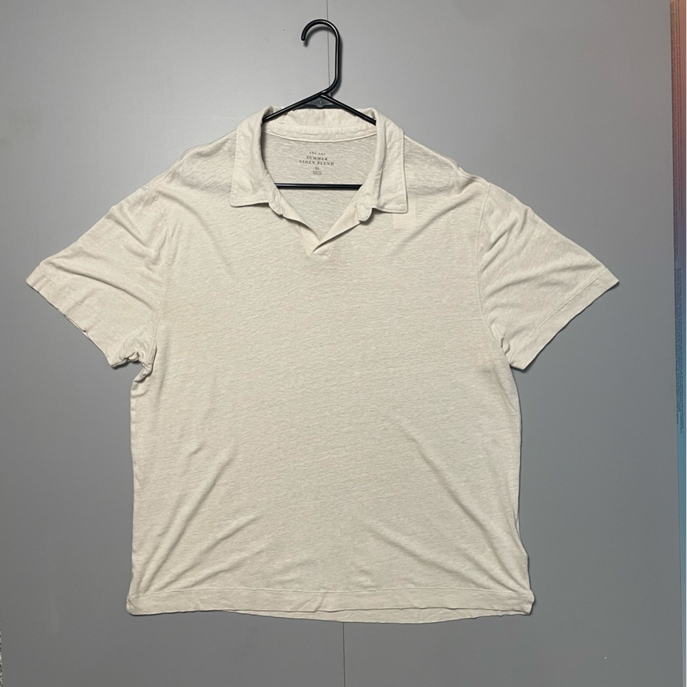 A&F Summer Blend Johnny Collar Polo XL